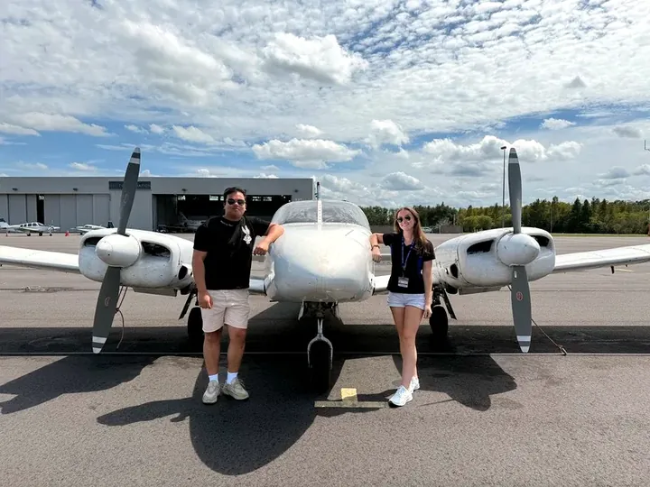 Multi-engine training aircraft